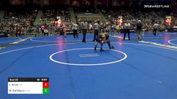 61 lbs Prelims - Leonardo Arias, Vici Wrestling vs Maxwell Salisbury, Honey Badger WC