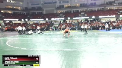 182 lbs Cons. Round 3 - Caleb Gilster, Rocky Mountain vs Jace Cabana, Owyhee