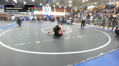 150 lbs Cons. Round 2 - Nelson LaBombard, Harvard-Westlake vs Iram Camacho, Paramount