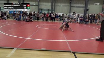 152 lbs Semifinal - Tristan Wtorkiewicz, Mount Pleasant vs Sam Koicuba, York