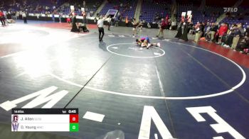 144 lbs Consi Of 32 #2 - Jackson Allen, Gloucester vs Dominic Young, Winnacunnet