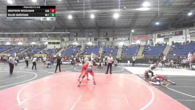 175 lbs Quarterfinal - Grayson Woolman, Legacy Boltz WC vs Ollin Quintana, No Team