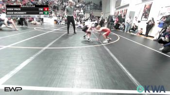 55 lbs Quarterfinal - Drew Price, Team Tulsa Wrestling Club vs Adam Brummett, Sperry Wrestling Club