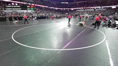138 lbs Semis - Cashtyn Botting, Hortonville vs Joseph Jeanquart, Luxemburg-Casco