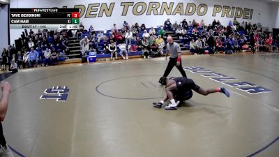 145 lbs Champ. Round 2 - Matt Jones, Pine Richland vs Felix Drutis, Upper St. Clair