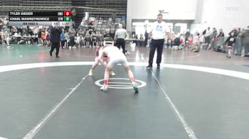 93 lbs Rr Rnd 9 - Tyler Gieger, Ruthless Maize - MSE vs Chael Wawrzynowicz, CTWHALE Humpback - MSE