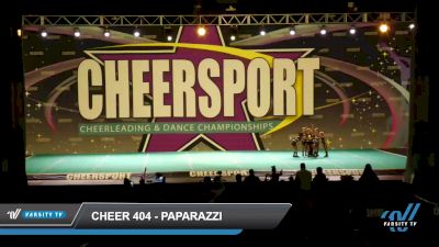Cheer 404 - Paparazzi [2022] 2022 CHEERSPORT National Cheerleading Championship