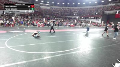 110 lbs Champ. Round 1 - Will Guerra, Demons WC (Burlington) vs Ryan DeMars, Laona/Wabeno Rebels