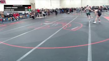 127 lbs Champ. Round 1 - Carter Kremer, Rocori vs Carson Reis, Holdingford