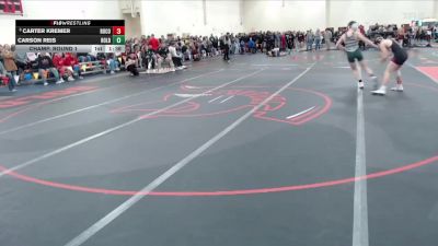 127 lbs Champ. Round 1 - Carter Kremer, Rocori vs Carson Reis, Holdingford