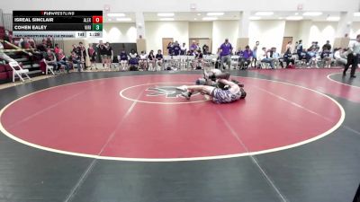 165 lbs 2nd Wrestleback (16 Team) - Cohen Ealey, Villa Rica vs Isreal Sinclair, Alexander