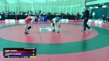 79 kg 1st Place Match - Owen Martin, BMWC vs Jackson Glasgow, GTA WC