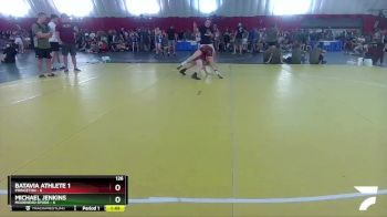 126 lbs Placement Matches (16 Team) - Michael Jenkins, Moorhead SPUDS vs Batavia Athlete 1, Princeton