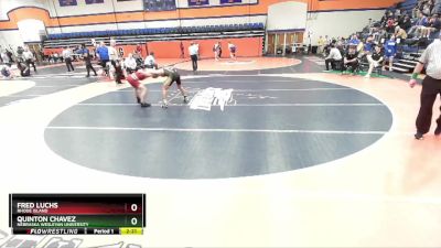 125 lbs Cons. Round 4 - Quinton Chavez, Nebraska Wesleyan University vs Fred Luchs, Rhode Island