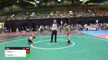 69 lbs Round Of 16 - Garrett Bjerga, Scoring Edge vs Sebastian Castillo, SF Midwest