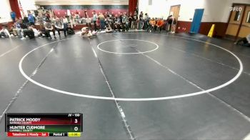 150 lbs Champ. Round 1 - Patrick Moody, Natrona County vs Hunter Cudmore, Campbell County