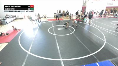 88 lbs Round 2 - Aaron Hutchinson, Threshold WC vs Isaiah Cruz, Pounders WC