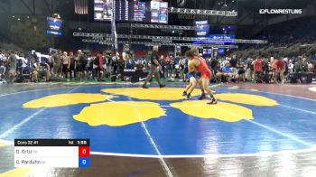 120 lbs Cons 32 #1 - Diego Ortiz, Oklahoma vs Colton Parduhn, Alaska