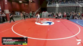 130 lbs Cons. Round 3 - Douglas Mowrey, Lander USA Wrestling vs Ezra Horgen, Green River Grapplers Wrestling