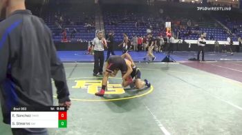 160 lbs Consolation - Ethan Sanchez, Fairfield Warde vs Samuel Stearns, Xaverian