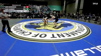 175 lbs Champ. Round 1 - Seth Morrison, Live Oak vs Sam Clement, Del Oro