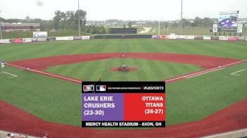 Replay: Ottawa vs Lake Erie - DH | Jul 16 @ 3 PM
