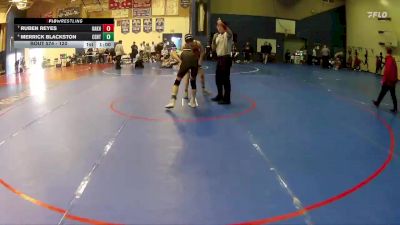 120 lbs Cons. Semi - Ruben Reyes, Oak Hills vs Merrick Blackston, Centennial (Corona)