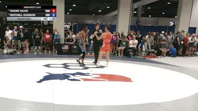70 kg Quarters - Shane Valko, Young Guns Wrestling Club vs Mitchell Johnson, Greensboro RTC