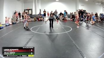 68 lbs Finals (2 Team) - Micah Wertz, Brawler Elite vs Jaxon Schwartz, Barn Brothers