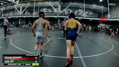 110 lbs Finals (2 Team) - Max Lu, Kraken vs Tanner Ingle, U2 Uprising Black