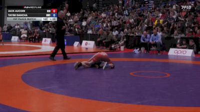 45kg 1st Place Match - Jack Aucoin, The ROC vs Tayim Dahcha, Matmen Wrestling Club