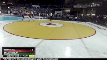 155 lbs Cons. Round 2 - Aydin Black, Rainier Junior Wrestling Club vs Ethan Moreley, Tumwater Wrestling Club