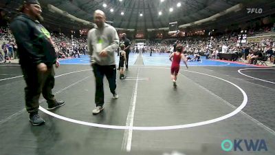 52 lbs Round Of 16 - Kutter Taylor, Powerhouse Wrestling vs Kayson Moore, Standfast