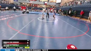 157 lbs Quarterfinal - Keegan Von Werder, Moore vs Nathan Sutterfield, Carl Albert