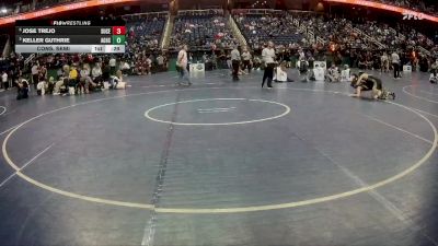 2A 120 lbs Cons. Semi - Jose Trejo, Surry Central vs Keller Guthrie, Ayden-Grifton High School