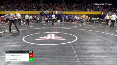 75 lbs Round Of 32 - Chance Gobrecht, Bermudians Springs vs Gus Engelman, Crestwood