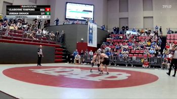 175 lbs Semifinal - Jordan Crouch, Pope Saint John Paul II Preparatory School vs Claiborne Tompkins, Montgomery Bell Academy