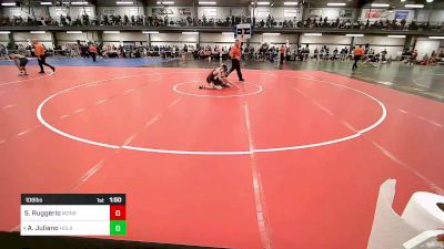 108 lbs Round Of 64 - Steve Ruggerio, Monsignor Farrell vs Andrew Juliano, Holand Patent