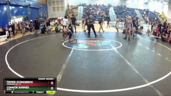 106 lbs Champ Round 1 (16 Team) - Tipper Schnobrick, Cowboys WC vs CONNOR BARNES, NFWA