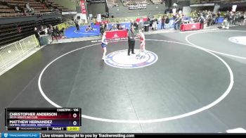 106 lbs Cons. Round 3 - Christopher Anderson, Delta Wrestling Club vs Matthew Hernandez, Central High School Wrestling