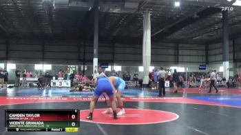 157 lbs Round 2 (4 Team) - Vicente Granada, GREAT NECK WRESTLING CLUB vs Camden Taylor, GROUND UP USA