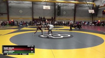 120 lbs Cons. Round 3 - Zion Birden, Dublin Coffman vs Rudy Rojas, Broken Arrow