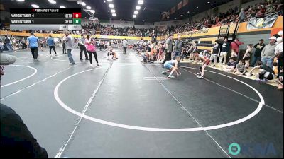 76 lbs 3rd Place - Lorenzo Hernandez, ARDMORE TAKEDOWN CLUB vs Kolbie Davis, Powerhouse