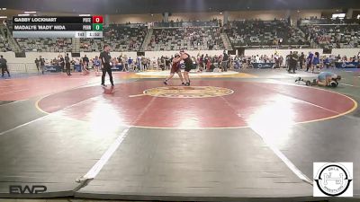 Round Of 16 - Gabby Lockhart, Poteau vs Madalye 'Mady' Nida, Perry Girls Wrestling Club