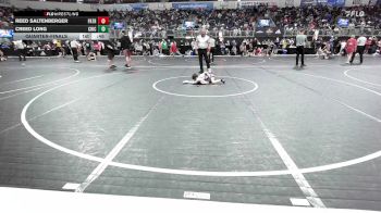 53 lbs Quarterfinal - Reed Saltenberger, Patriot Mat Club vs Creed Long, Chickasha Youth Wrestling