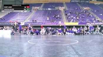 141 lbs Round 3 (6 Team) - Austin Mckee, Ohio vs Cory Land, Northern Iowa
