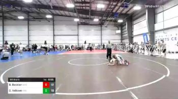 80 lbs Prelims - Brock Beckler, Ohio Titan Scarlet vs Owen Vallowe, Headhunters WC