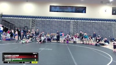 52 lbs Round 3 (4 Team) - Kaynen Cather, Midlothian Miners vs Tanner Brumfield, Reaper WC