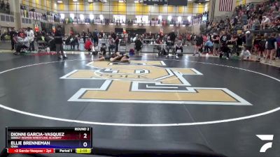 140 lbs Round 2 - Dionni Garcia-Vasquez, Sebolt Women Wrestling Academy vs Ellie Brenneman, Iowa