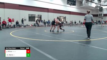 165z 3rd Place Match - David Marin, Lawrence Central vs Jackson Minor, New Albany